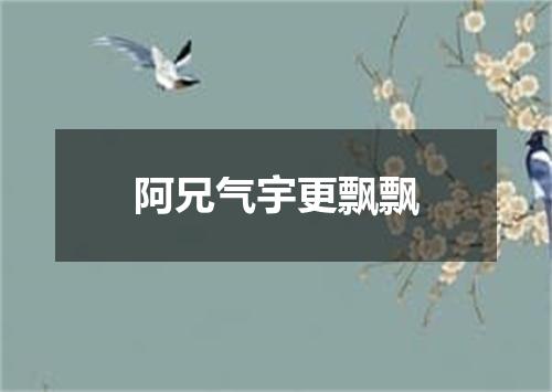 阿兄气宇更飘飘