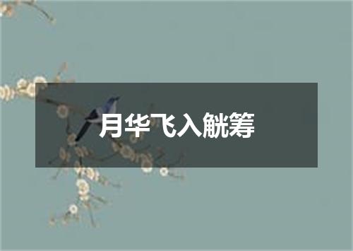 月华飞入觥筹