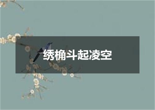 绣桷斗起凌空