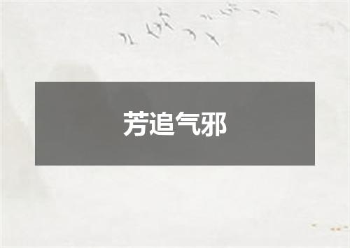 芳追气邪
