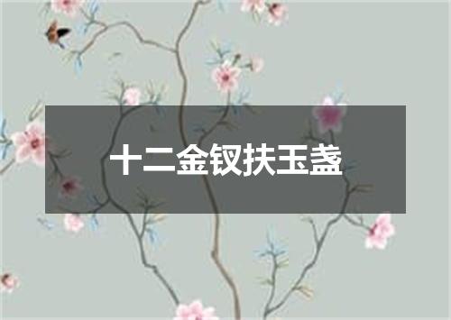 十二金钗扶玉盏