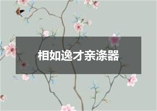 相如逸才亲涤器