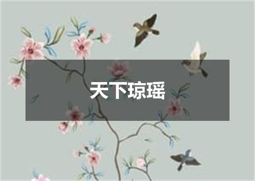 天下琼瑶