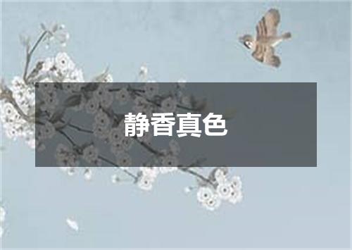 静香真色