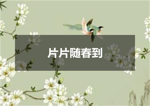 片片随春到
