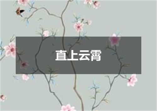 直上云霄