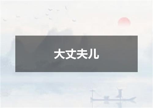 大丈夫儿