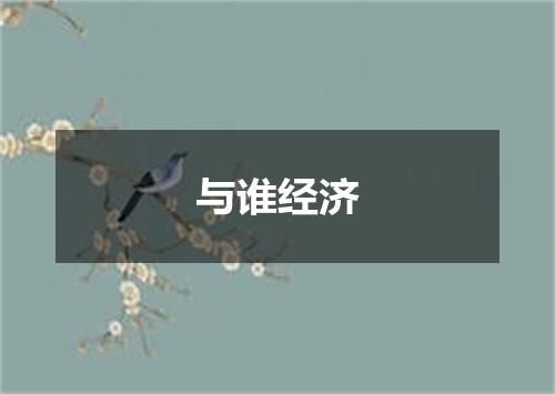 与谁经济
