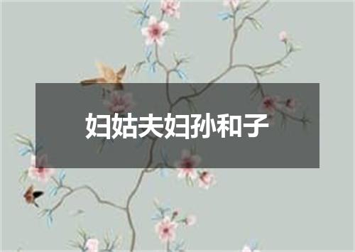 妇姑夫妇孙和子