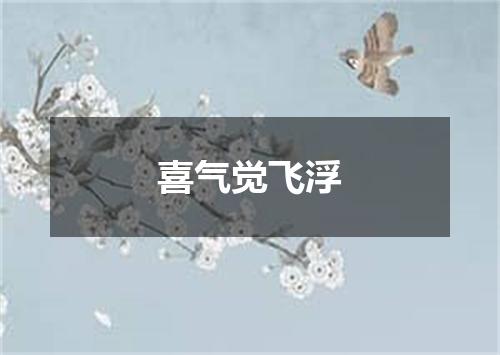 喜气觉飞浮