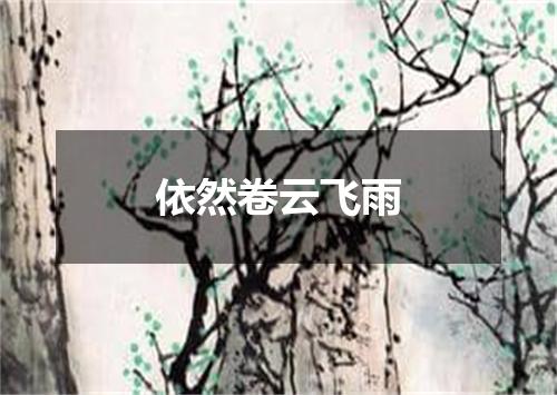 依然卷云飞雨