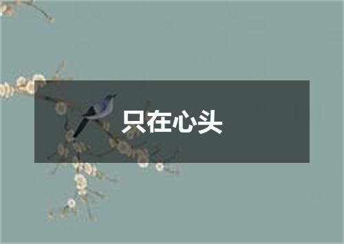 只在心头