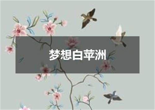 梦想白苹洲