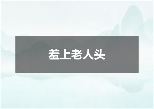羞上老人头