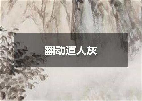 翻动道人灰