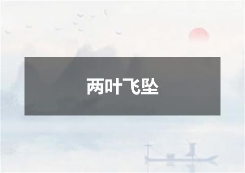 两叶飞坠