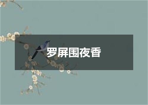 罗屏围夜香