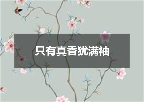 只有真香犹满袖