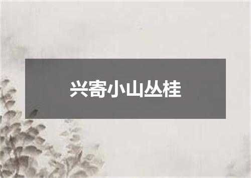 兴寄小山丛桂