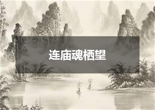 连庙魂栖望