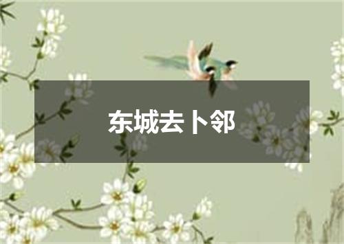 东城去卜邻