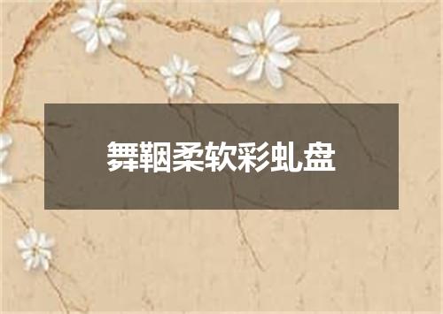 舞鞇柔软彩虬盘