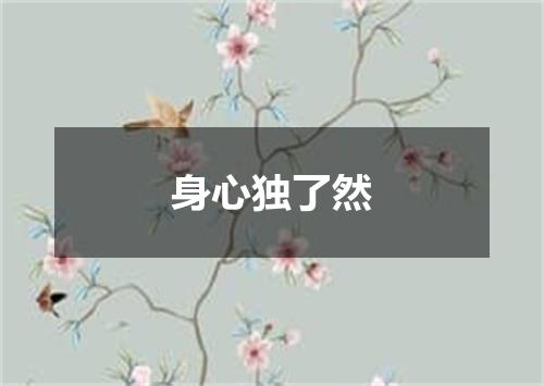 身心独了然