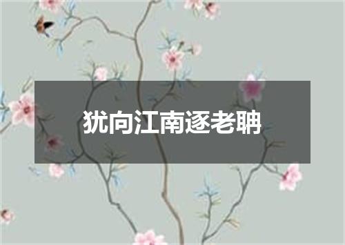 犹向江南逐老聃