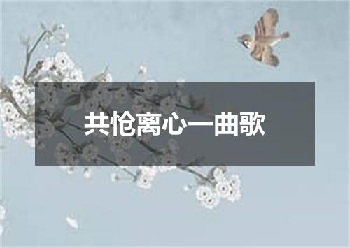 共怆离心一曲歌