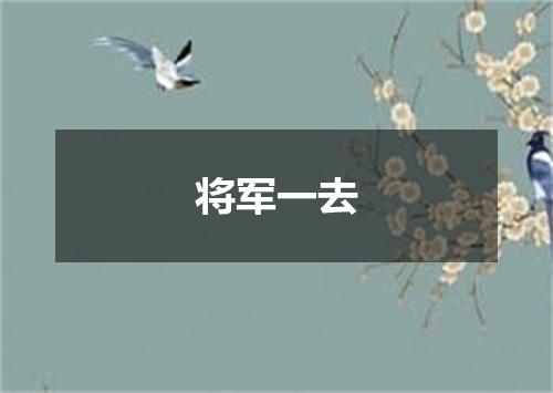 将军一去