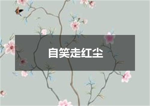 自笑走红尘