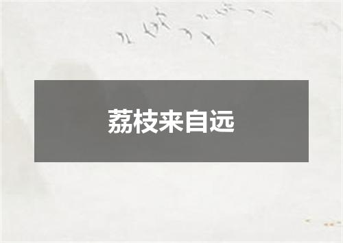 荔枝来自远