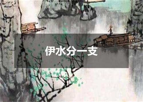 伊水分一支