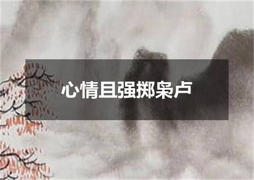 心情且强掷枭卢