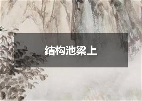 结构池梁上