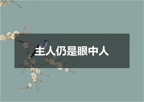 主人仍是眼中人