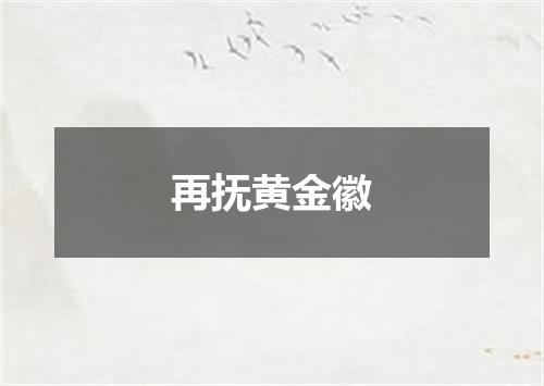 再抚黄金徽