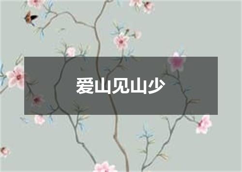 爱山见山少