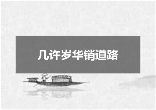 几许岁华销道路