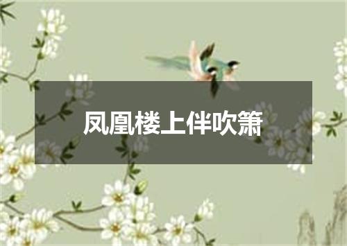 凤凰楼上伴吹箫
