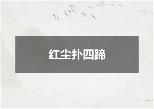 红尘扑四蹄