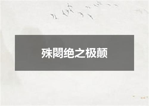 殊閟绝之极颠