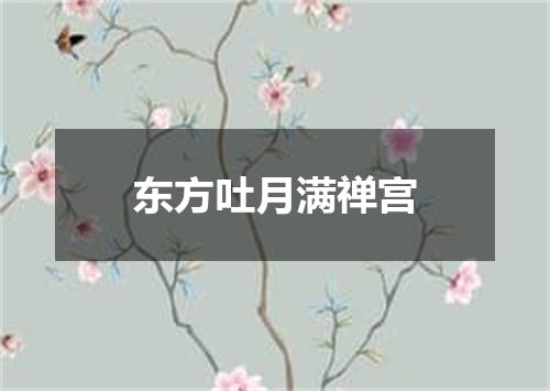 东方吐月满禅宫