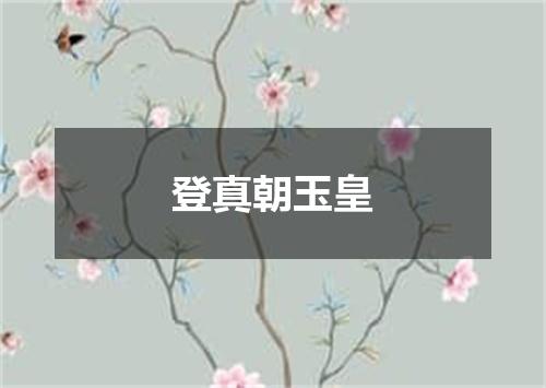 登真朝玉皇