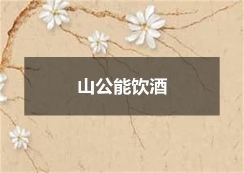 山公能饮酒