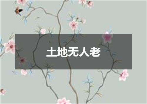 土地无人老