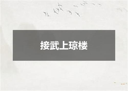 接武上琼楼