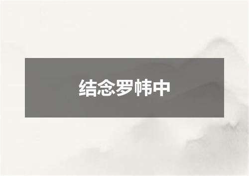 结念罗帏中