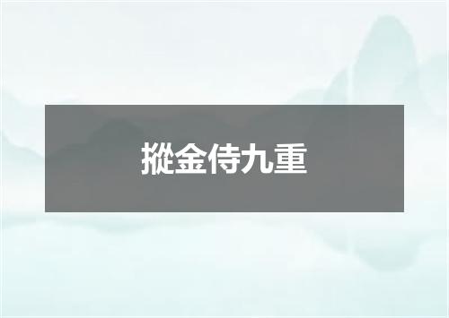 摐金侍九重