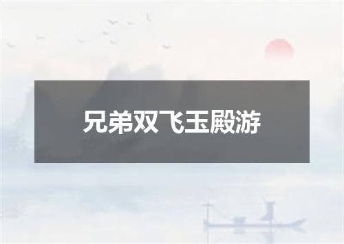 兄弟双飞玉殿游